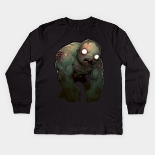 Left 4 Dead Tank Kids Long Sleeve T-Shirt